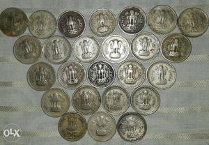 Collection Of Silver Round Coins