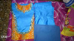 Full dress blue rs600 white dress rs600 pajama n dupatta rs