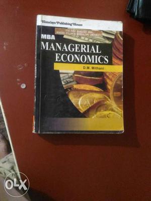 Managerial Economics Book