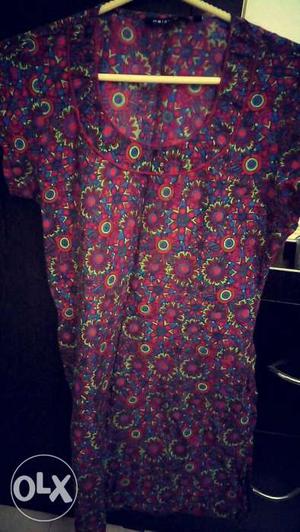 Melange Kurti, Size M It's pretty and is in real