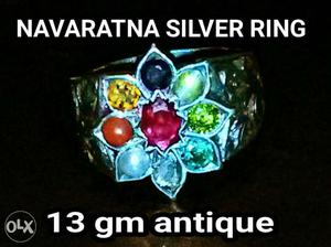 Natural Navaratna stones Diamond only beads