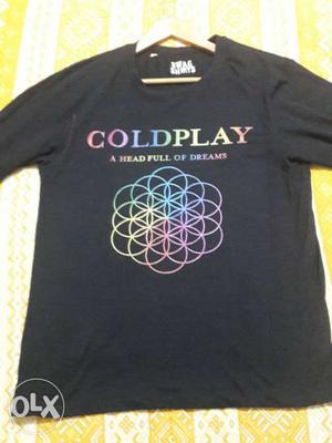 New Coldplay Large size() Tshirt