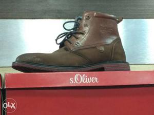 Original shoes of 's Oliver brand in pure leather