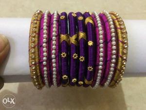 Purple bangles