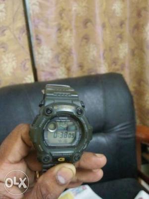 Round Casio G-Shock Digital Watch