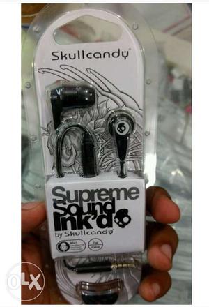 Sealed pack new skull candy ink'd earphones for