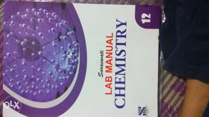 Std 12 chemistry lab manual book with excellent