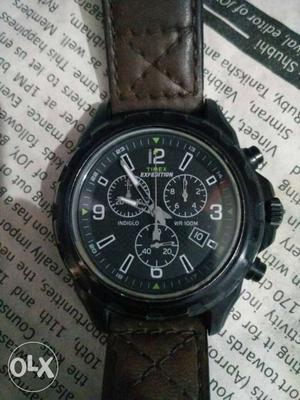 Timex chronograph watch