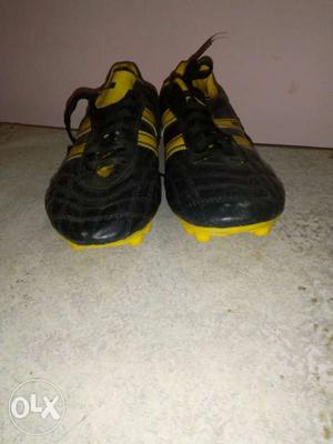 Two times used football shoes