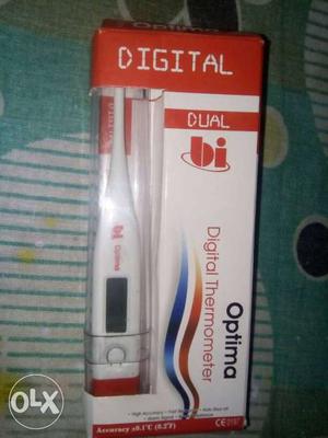 White Digital Thermometer