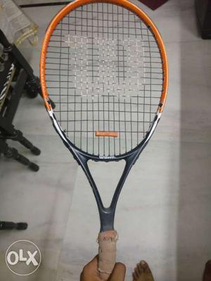 Wilson tennis racquet, strings new, new