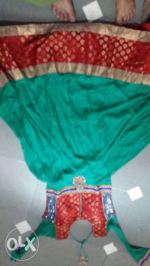 Women's Green-red-brown Traditional Dresses and many dresses