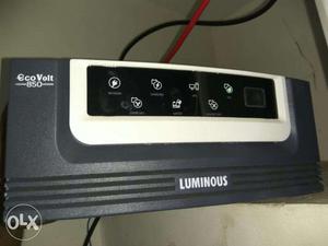 1 year old Luminous inverter and Exide Tubular battery