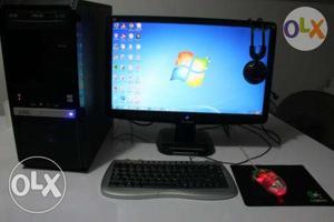 Black HP Desktop Set