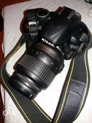 Black Nikon Digital Single Lens Reflex Camera