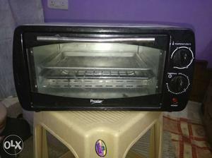 Black Prestige Toaster Oven
