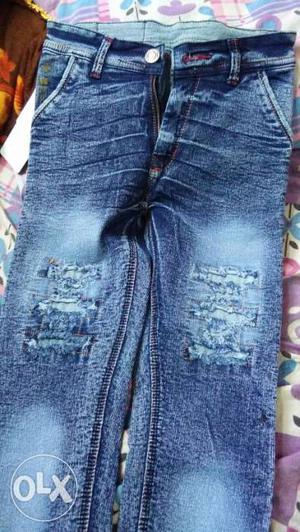 Cild jeans blur colour for 10 to 12 years boys and 14 years