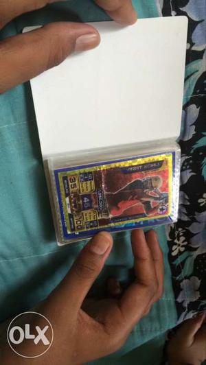 Cricket attcks and WWE cards