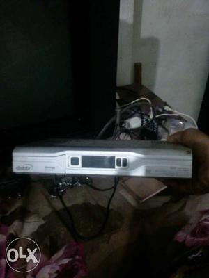 Dish TV with box and remote and 25 meter wire