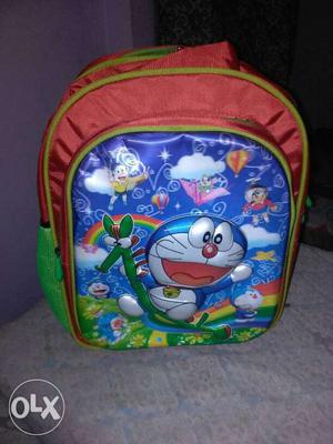 Doraemon Red Backpack