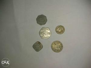 Five Silver Coins