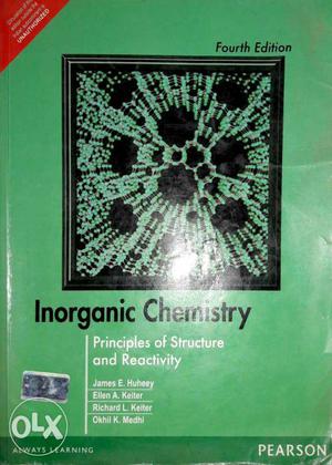 Fourth Edition Inorganic Chemistry Pearson