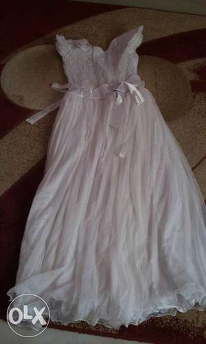 It's a new gown for 11to 12 year old girl just