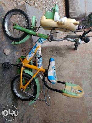 Kids cycle 2 years old, upto 6 years kid can