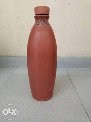Natural cooled water from Natural Clay Bottle -