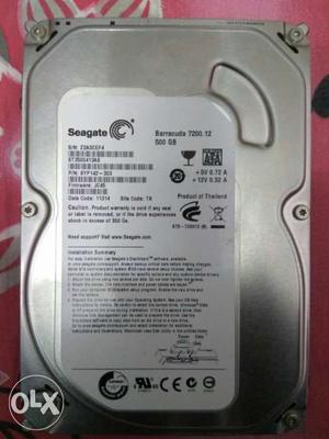 New hard disk 8 months old only good condition