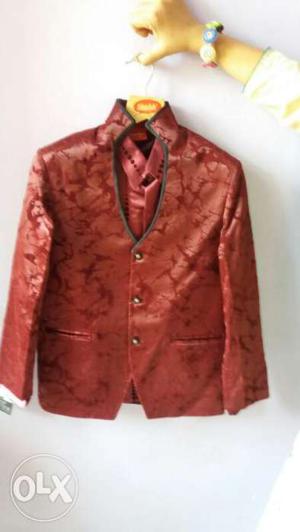 New maroon suit for  years children