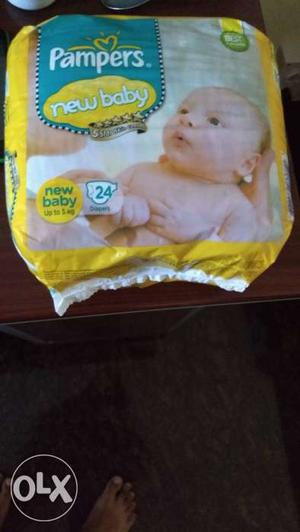 Pack of 3 Pampers active baby for newborns worth