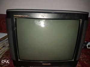 Panasonic 21 inch black TV made in Japan good condition