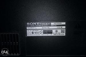 Panel Broken MALAYSIA make Sony Bravia 40cx" Full Hd