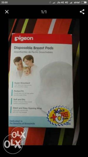 Pigeon disposable pads MRP RS 375/- am offering