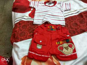 Red dress for 1year old kid