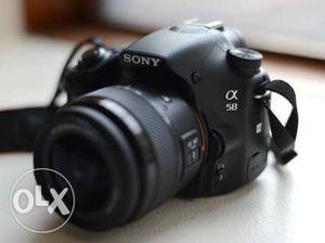 Sony A58 under warranty. hardly used. Price is slightly