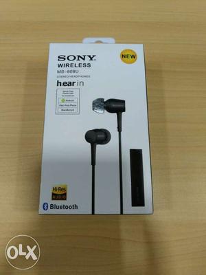 Sony wireless earphone with perfect sound output