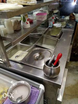Stainless Steel Serve Over Counter