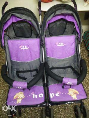 Twins baby strollers heavy duty