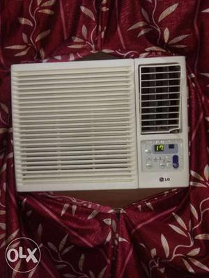 White LG Window Type Air Conditioner