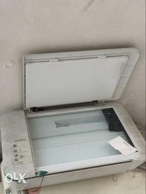 White Printer With Scanner