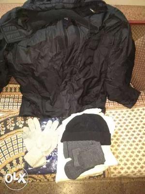 #Winter clothing plus backpack bag - jacket,