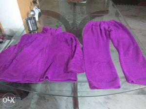 Wollen night suit size l girlish
