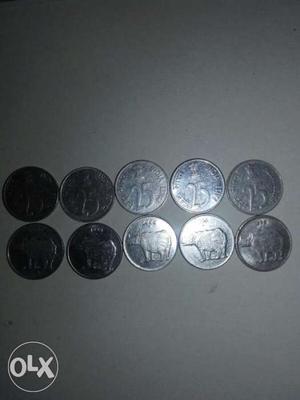 25 paise steel coins for sale
