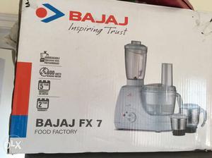 Bajaj Fx7 juicer/mixer/grinder/ food processor.
