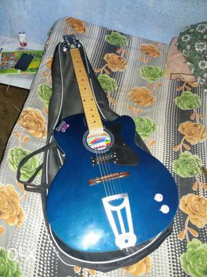Blue Les Paul Electric Guitar