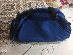Blue coloured softy bag 24"x12"x14"(new)