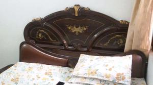 Double Bed in good condition (without mattress)