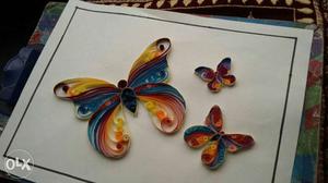 Homade "Quilling art " with frame best home